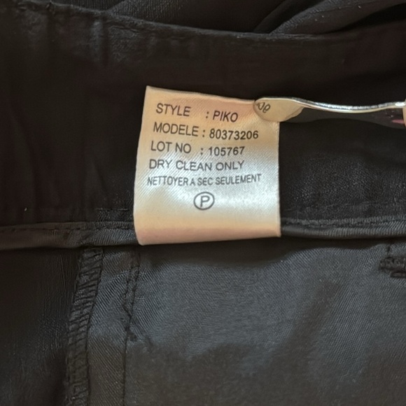 Theory Piko Linen Blend Dressy Utility Cargo Pant Size 4 - Picture 9 of 11